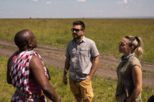 Walking safari at Maasai Mara