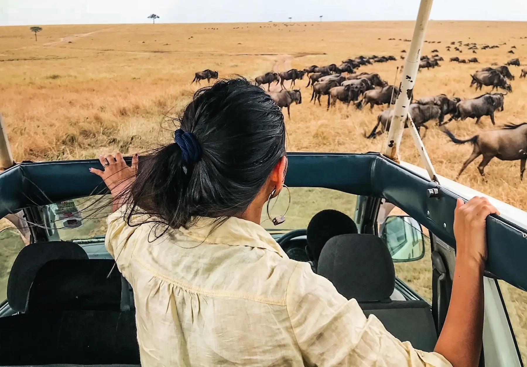 solo female safari