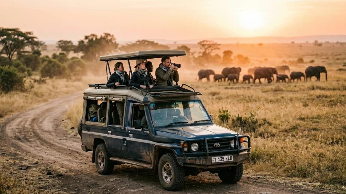 Joining Group Safari in Africa