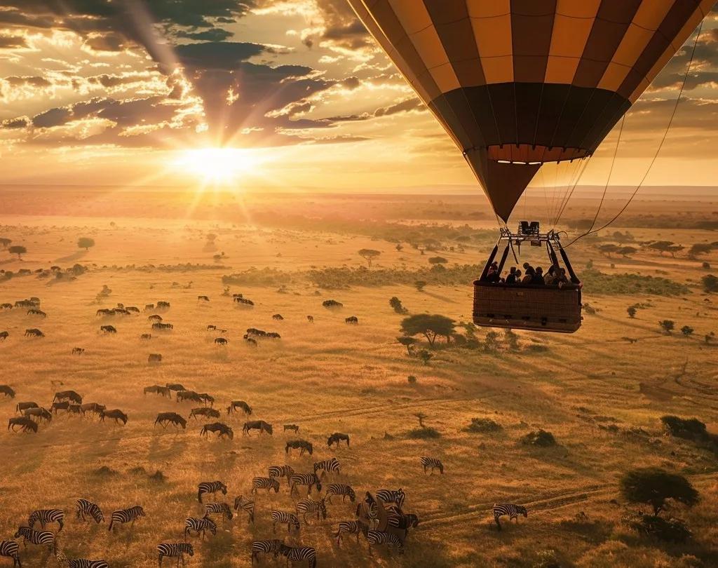 East Africa balloon safaris