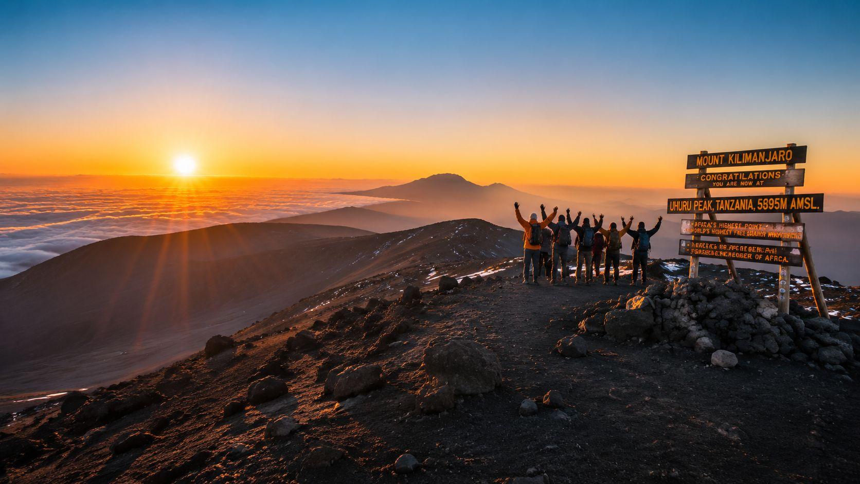 Kilimanjaro and Mount Kenya