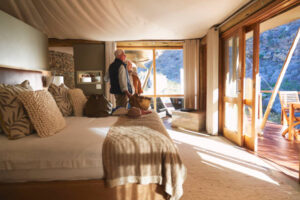 Africa Kenya and Tanzania safari tours Luxury tented camp at Maasai Mara