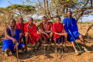 Maasai youths