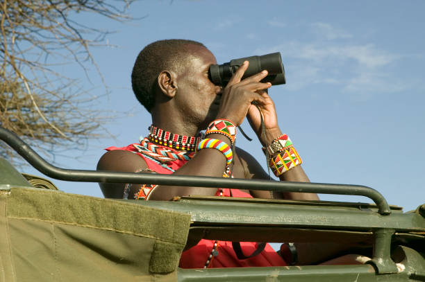 Kenyan safari with maasai warriors